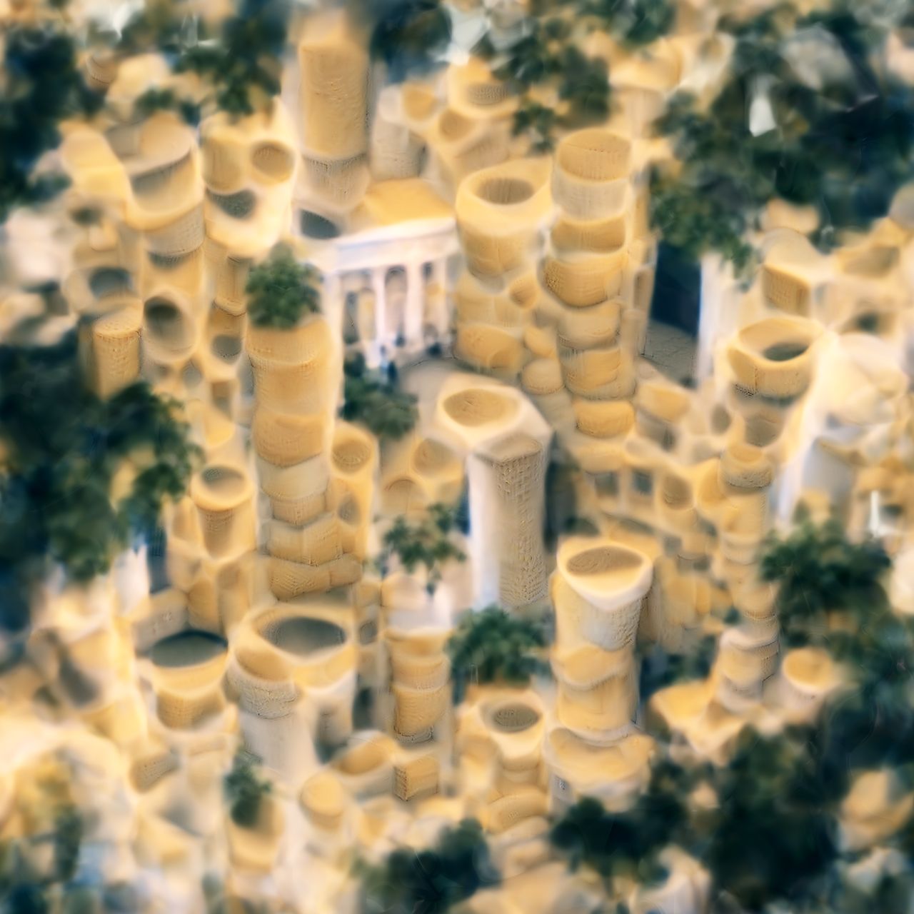 Eternal Temples of Cheese Wheels