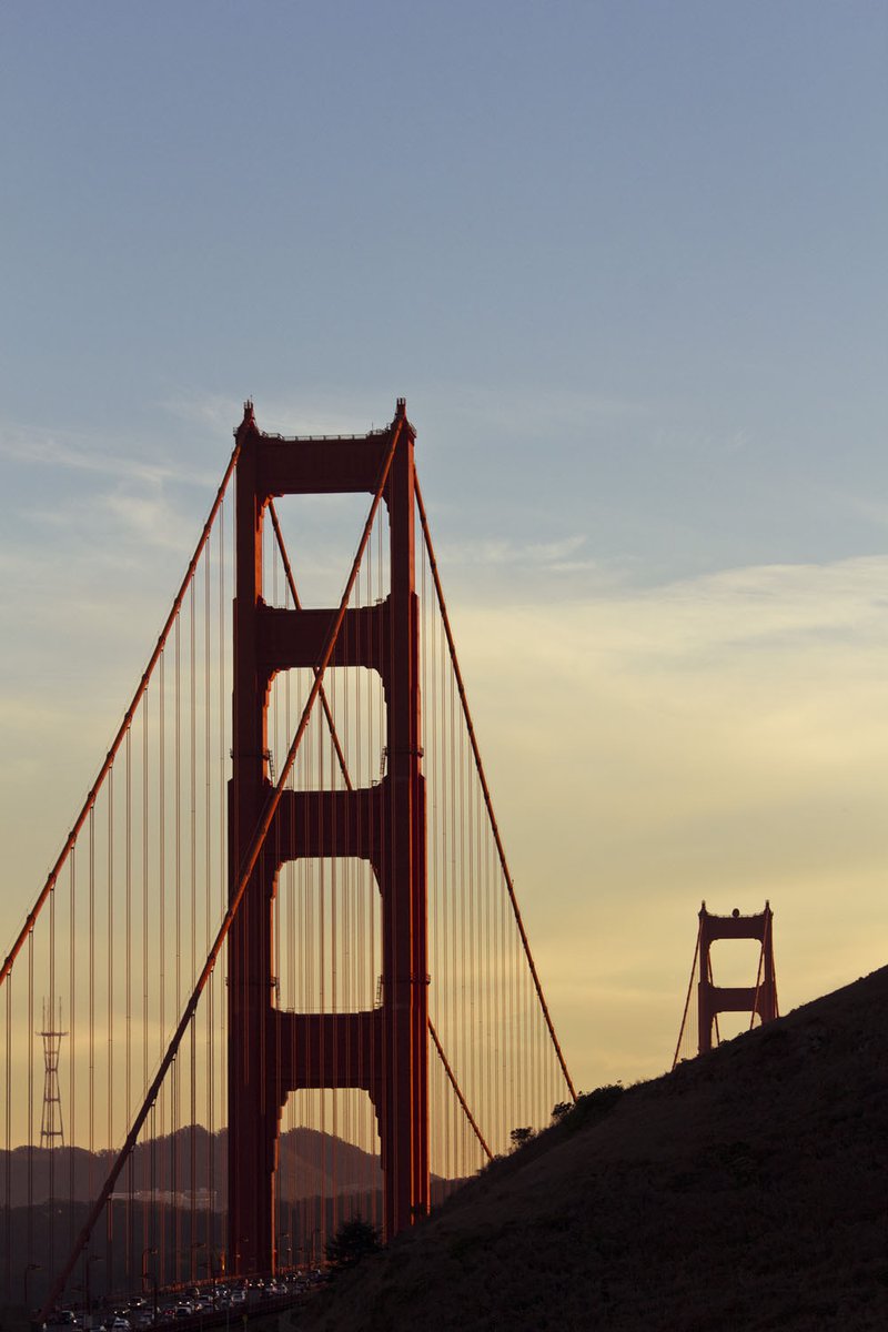 tumblr Lines, lights, Golden Gate Bridge. 0